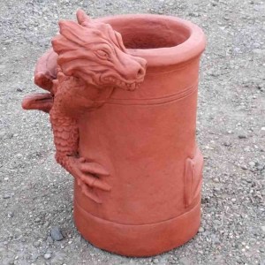 dragon chimney pot smirk